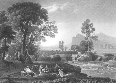 Landscape with the Flight into Egypt by Claude Lorrain